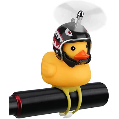Rubber Duck Bicycle Accessories with LED Light