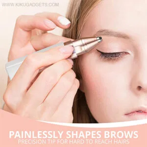 Best Electric Face Eyebrow Trimmer for Ladies 3 Rechargeable Electric Face and Eyebrow Trimmer