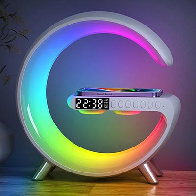 Best Bluetooth Speaker Lamp with Wireless Charger