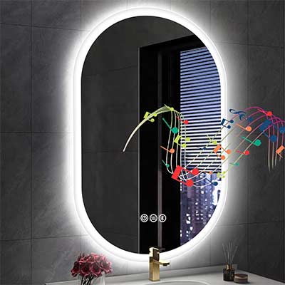 Best LED Smart Mirror with Bluetooth Touch Control