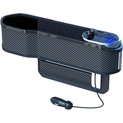 Car Organizer with Charging Ports