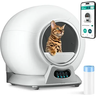 Smart Self Cleaning Cat Litter Box 2025 1 Smart Self Cleaning Cat Litter Box 2025