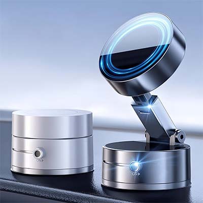 Vacuum Suction Magnetic Phone Holder