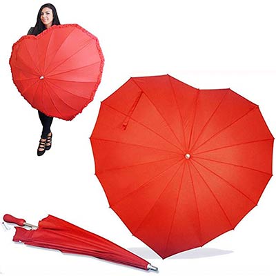 Heart Shaped Girls Umbrella