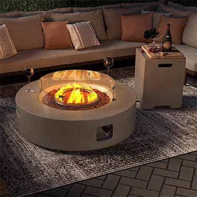 SUNBURY Outdoor Propane Fire Pit