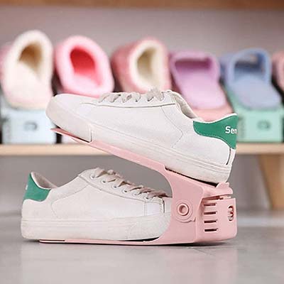 Shoe Slots Organizer Space Saver Double