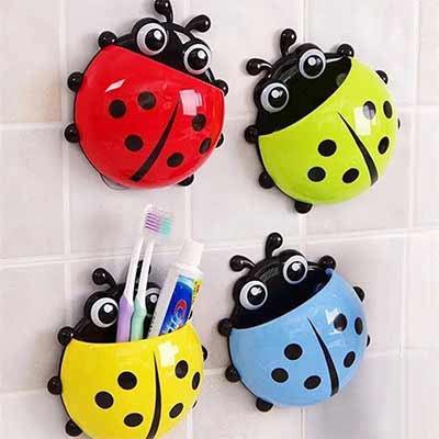 Best Cartoon Toothbrush Holder Wall Mount 3 Suction Cups 1 Best Cartoon Toothbrush Holder Wall Mount 3 Suction Cups