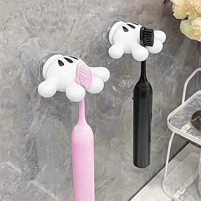 Cute Hanging Toothbrush Holder Wall Mount