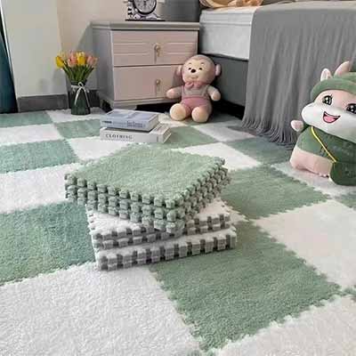 Best 20pcs Interlocking Tiles Soft Floor Carpet 1 Best 20pcs Interlocking Tiles Soft Floor Carpet